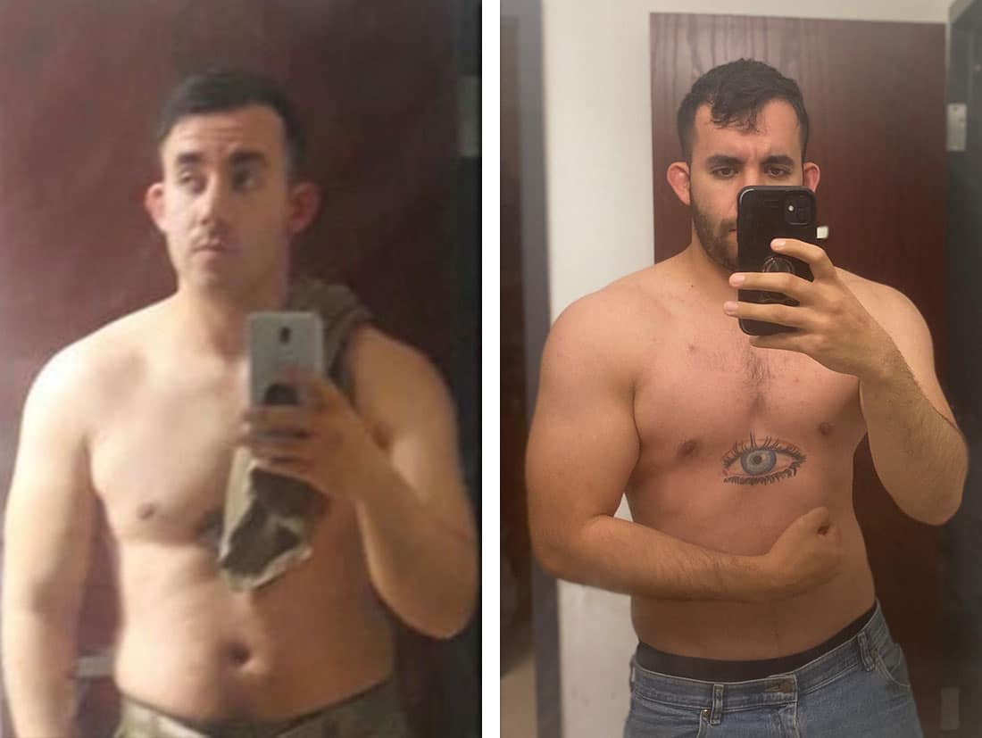 Vegan Body Transformation Carlos